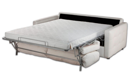 Sofá Cama Piel Moderna - Modelo LOREN - SofaHogar