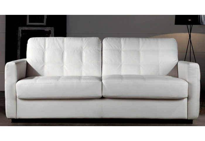 Sofá Cama Piel Moderna - Modelo LOREN - SofaHogar