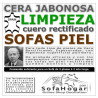 Cera Jabonosa Limpieza Sofás | Limpieza de sofás de piel | Sofahogar