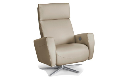 Sillón relax eléctrico en piel Valsain | Sillón relax | Sofá Hogar