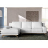 Sofá Chaise Longue Cuero Contemporánea JULIANA | Sofás de piel