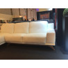 Sofá Chaise Longue Cuero Contemporánea JULIANA | Sofás de piel