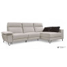 Sofá Chaise Longue Moderno – Piel Blanca y Diseño de Lujo