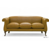 Sofá y sillón Valladolid en piel natural | Sofá y sillón de cuero