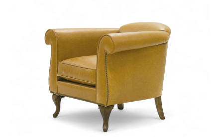 Sofá y sillón Valladolid en piel natural | Sofá y sillón de cuero