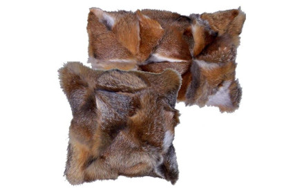 Cojines Piel Zorro | Cojines de piel | Cojines de pelo | Sofahogar