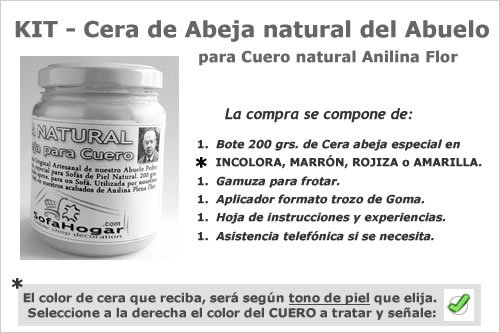 (147) Cera Natural Abuelo Pedro